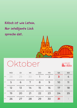 Lade das Bild in den Galerie-Viewer, Kölner Sprüche Kalender 2026