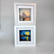 Lade das Bild in den Galerie-Viewer, 2er-Set: Köln-Bilder „Van Gogh“ und „Monet“ (gerahmt, 10x10cm)