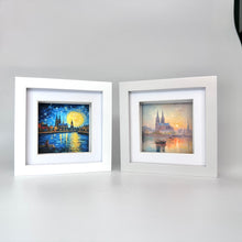 Lade das Bild in den Galerie-Viewer, 2er-Set: Köln-Bilder „Van Gogh“ und „Monet“ (gerahmt, 10x10cm)
