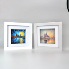 Lade das Bild in den Galerie-Viewer, 2er-Set: Köln-Bilder „Van Gogh“ und „Monet“ (gerahmt, 10x10cm)
