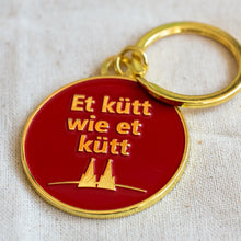 Lade das Bild in den Galerie-Viewer, Köln-Anhänger „Et kütt, wie et kütt"