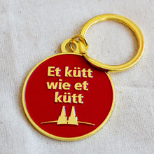 Lade das Bild in den Galerie-Viewer, Köln-Anhänger „Et kütt, wie et kütt"