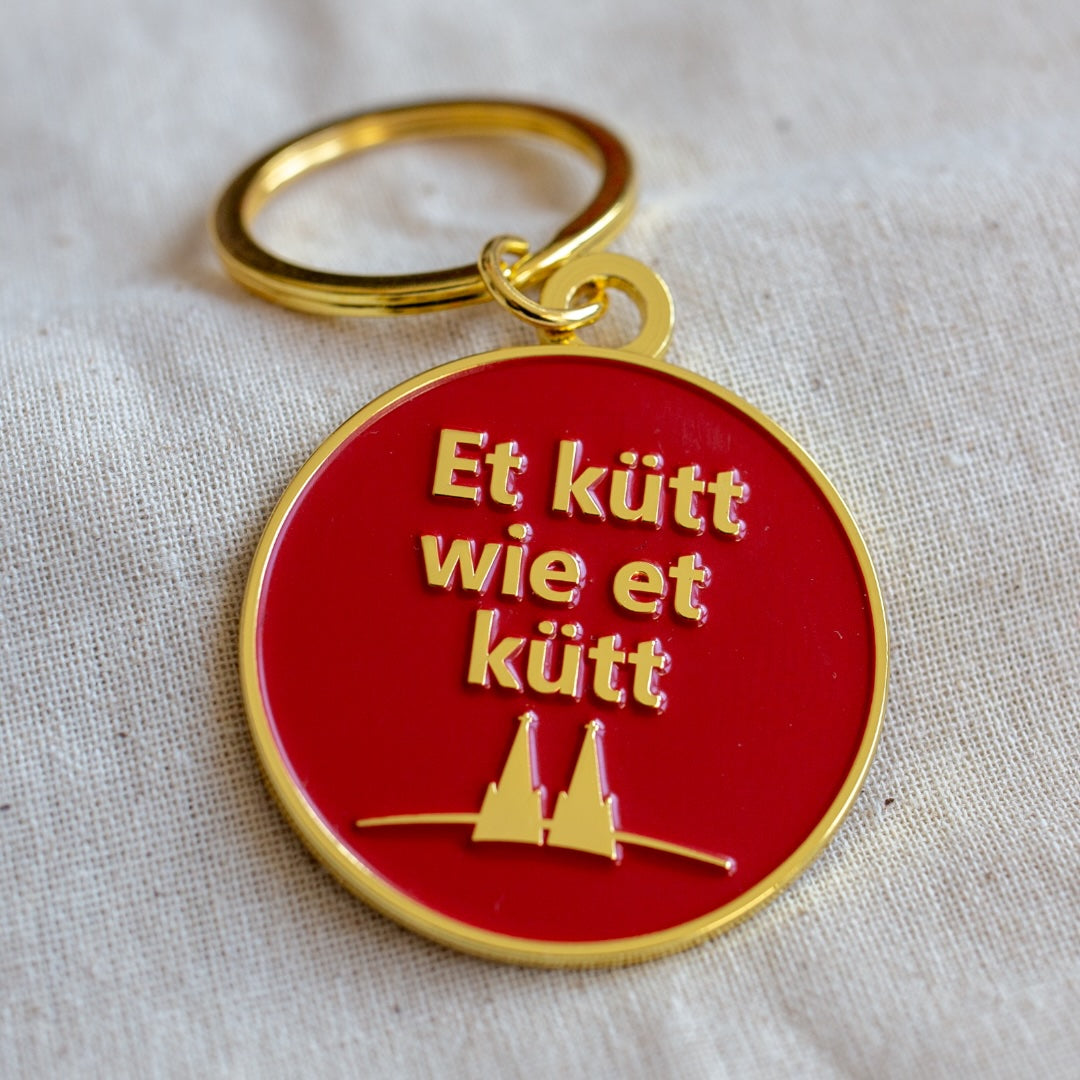 Köln-Anhänger „Et kütt, wie et kütt"