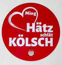 Lade das Bild in den Galerie-Viewer, Aufkleber „Ming Hätz“ (4er-Set)