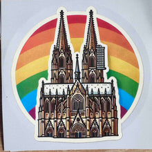 Lade das Bild in den Galerie-Viewer, Aufkleber „Köln in bunt“ (4er-Set)