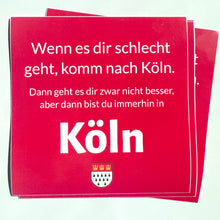 Lade das Bild in den Galerie-Viewer, Aufkleber „Köln Liebe“ (4er-Set)