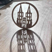 Lade das Bild in den Galerie-Viewer, Kölner Dom Holz-Anhänger (4er-Set)