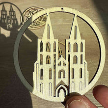 Lade das Bild in den Galerie-Viewer, Kölner Dom Holz-Anhänger (4er-Set)
