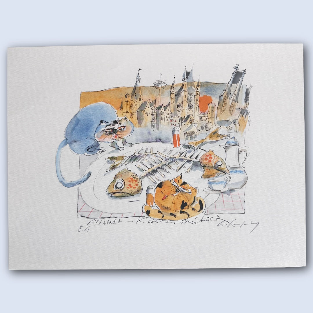 „Altstadt Katerfrühstück" Gerda Laufenberg