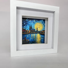 Lade das Bild in den Galerie-Viewer, Köln-Bild „Van Gogh“ (gerahmt, 10x10cm)