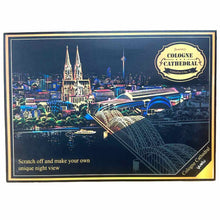 Lade das Bild in den Galerie-Viewer, Köln-Kratzbild (40,5x28,5cm)