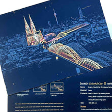 Lade das Bild in den Galerie-Viewer, Aktion: Köln-Panorama zum Freikratzen (2x) (40,5x28,5cm)