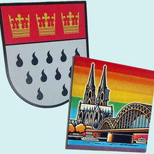 Lade das Bild in den Galerie-Viewer, Köln-Magnete: Dom & Stadtwappen (2er-Set)