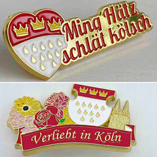 Lade das Bild in den Galerie-Viewer, Köln-Premium Anstecker 2er-Set