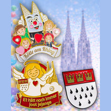 Lade das Bild in den Galerie-Viewer, Kölner Karneval: Premium-Pins 3er-Set (Aktion)