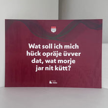 Lade das Bild in den Galerie-Viewer, Set: 10 Kölner-Sprüche Postkarten