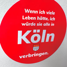 Lade das Bild in den Galerie-Viewer, Aufkleber „Kölsche Leben“ (4er-Set)