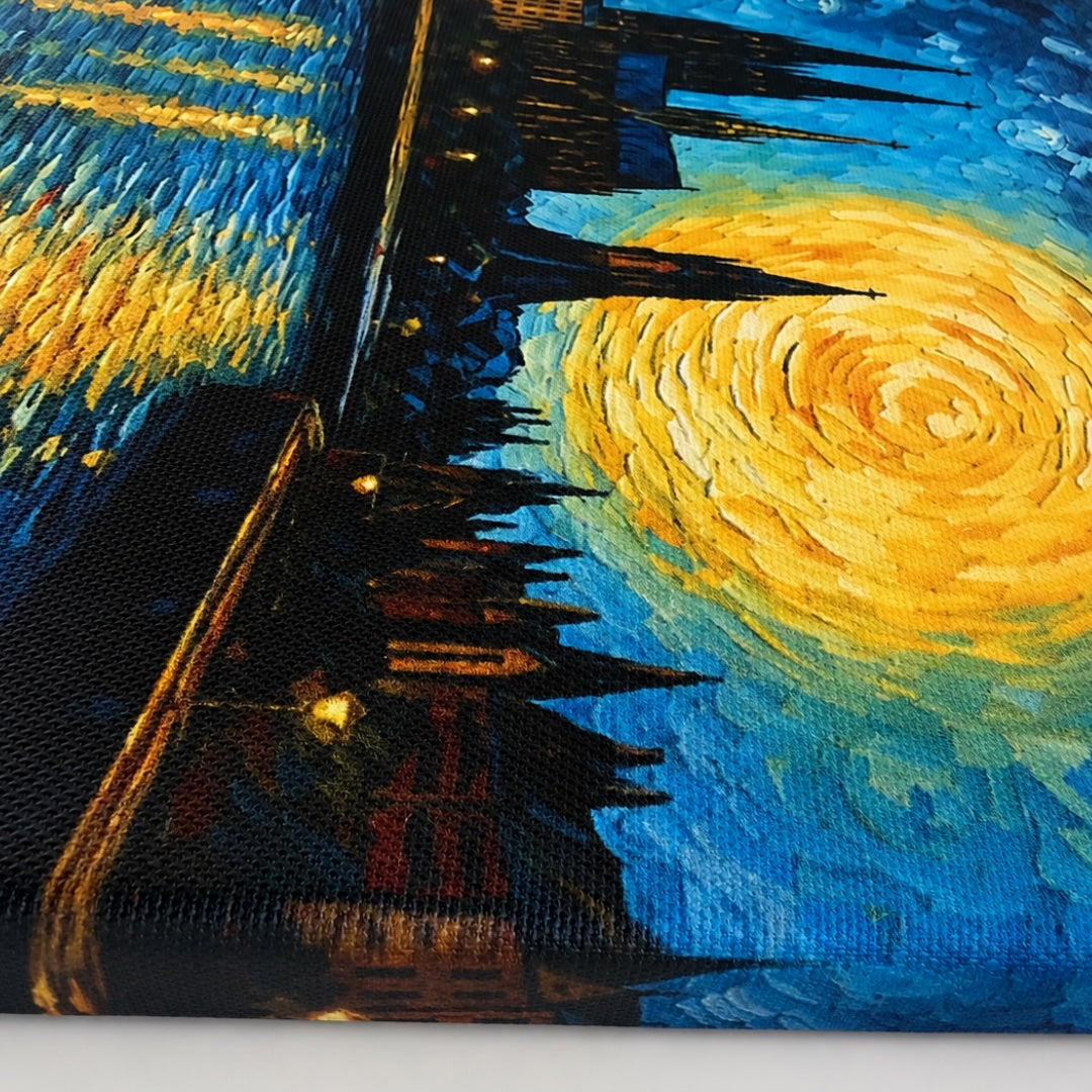 Kölsche Van Gogh – Leinwandbild im Keilrahmen