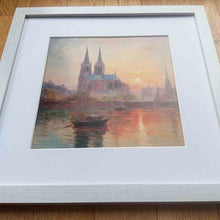 Lade das Bild in den Galerie-Viewer, 2er-Set: Köln-Bilder „Van Gogh“ und „Monet“ (gerahmt, 30x30cm)
