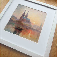 Lade das Bild in den Galerie-Viewer, 2er-Set: Köln-Bilder „Van Gogh“ und „Monet“ (gerahmt, 30x30cm)