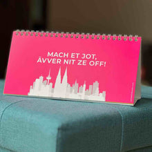 Lade das Bild in den Galerie-Viewer, 12 kölsche Pausen-Sprüche für den Schreibtisch