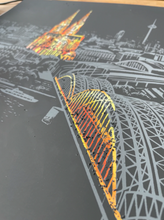 Lade das Bild in den Galerie-Viewer, Aktion: Köln-Panorama zum Freikratzen (2x) (40,5x28,5cm)