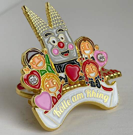 Köln Pin „Kölle am Rhing“