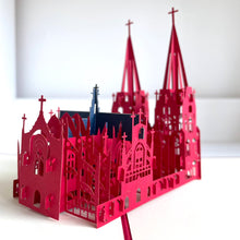 Lade das Bild in den Galerie-Viewer, 3D-Karte „Kölner Dom“ (5er-Pack)