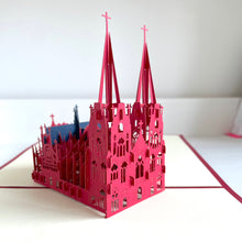Lade das Bild in den Galerie-Viewer, 3D-Karte „Kölner Dom“ (5er-Pack)