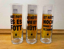 Lade das Bild in den Galerie-Viewer, Kölsch Gläser „Grundgesetz“ (3er-Set)