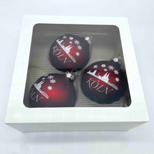 Lade das Bild in den Galerie-Viewer, Köln-Weihnachtskugeln aus Glas (3er Pack)