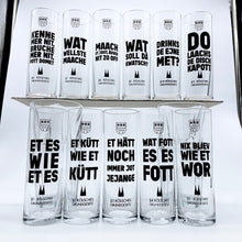 Lade das Bild in den Galerie-Viewer, Kölsch Gläser 11er-Set „Kölsches Grundgesetz“