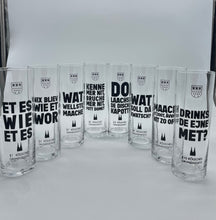 Lade das Bild in den Galerie-Viewer, Kölsch-Gläser (8er-Set) „Kölsches Grundgesetz“