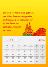 Lade das Bild in den Galerie-Viewer, Kölner Sprüche Kalender 2026
