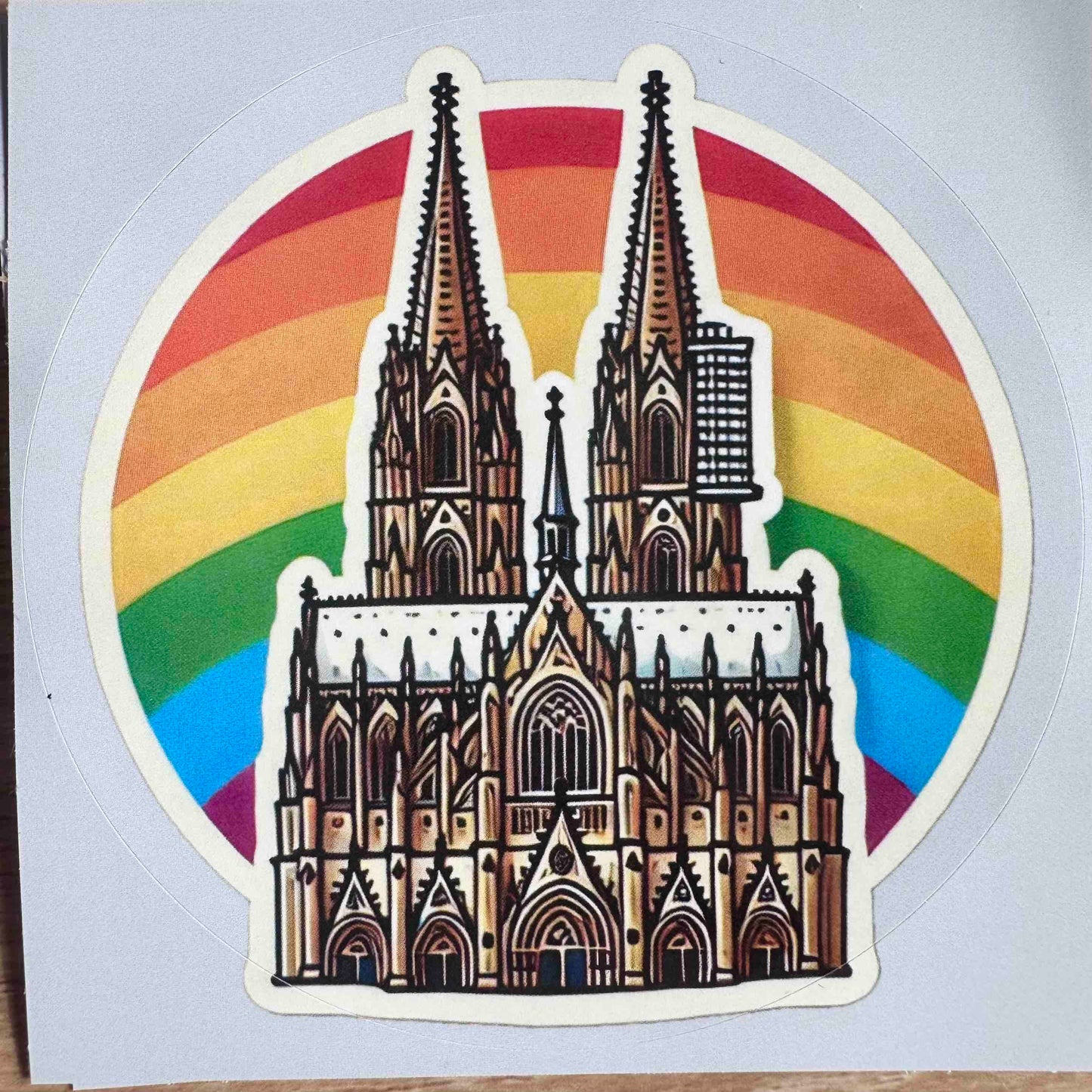 Aufkleber „Köln in bunt“ (4er-Set)
