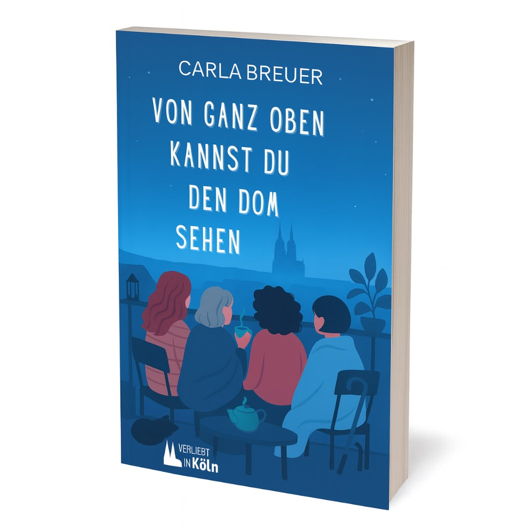 Köln-Roman: Von ganz oben kannst du den Dom sehen