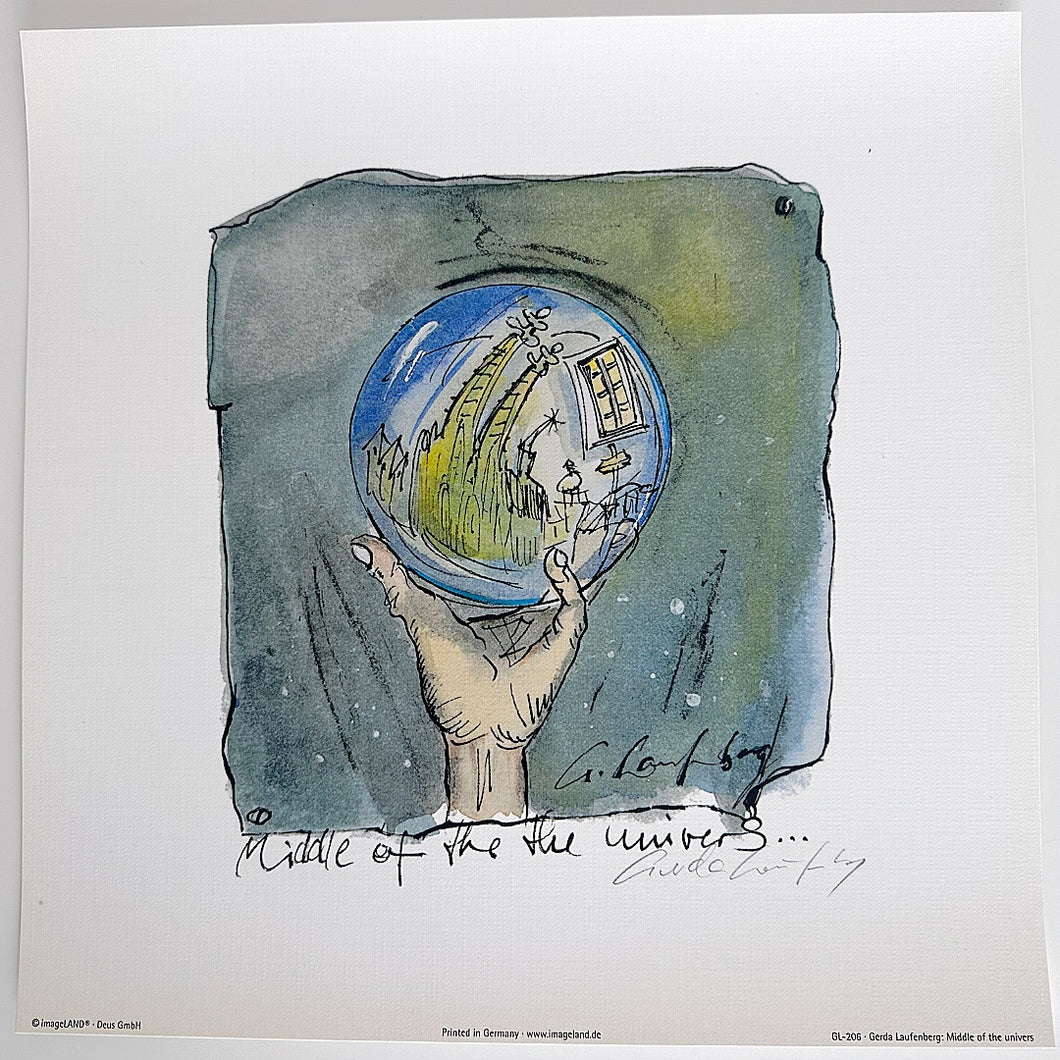 „Middle of the universe...