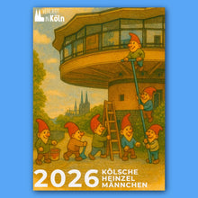 Lade das Bild in den Galerie-Viewer, Kölsche Heinzelmännchen – Kalender 2026
