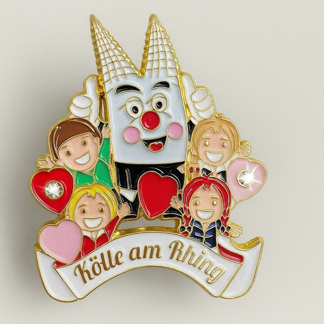Köln Pin „Kölle am Rhing“