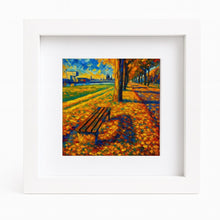 Lade das Bild in den Galerie-Viewer, Köln Bild „Herbst“ (gerahmt, 10x10cm)
