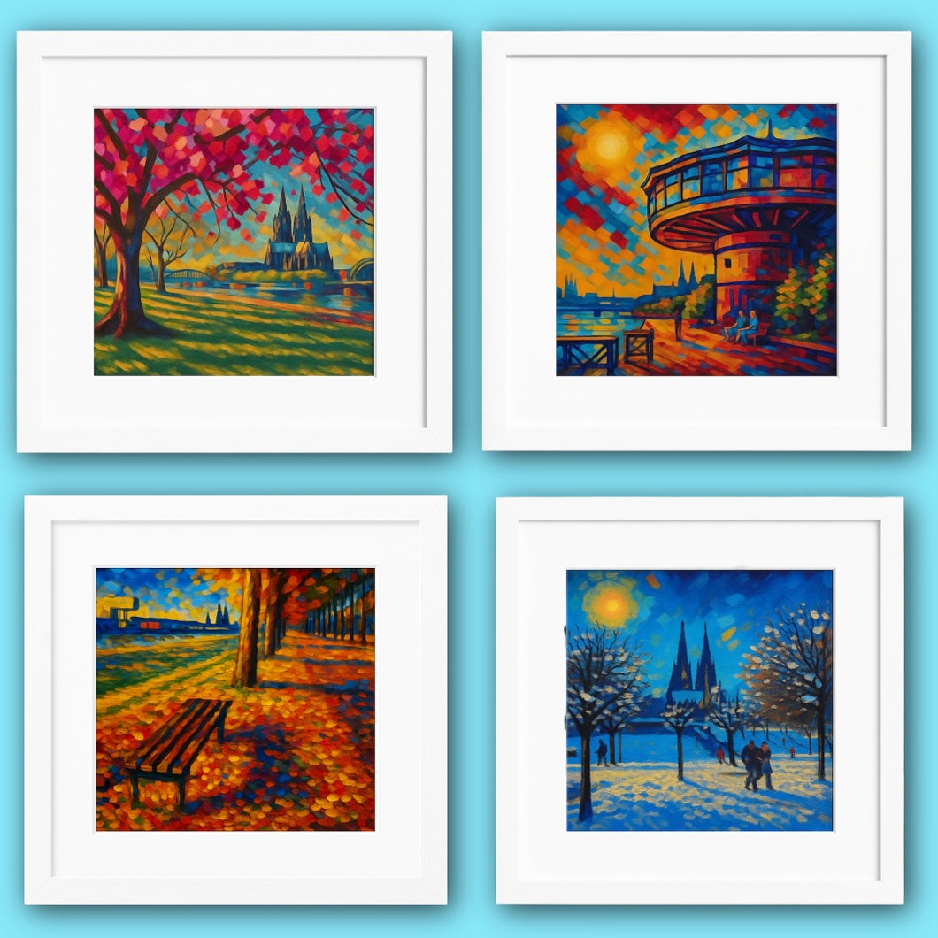 Köln-Bilderserie „4 Jahreszeiten