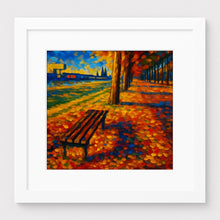 Lade das Bild in den Galerie-Viewer, Köln-Bild „Herbst“ (gerahmt, 30x30cm)
