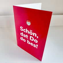 Lade das Bild in den Galerie-Viewer, Köln-Klappkarte „Schön, dat Do do bes“ (3er-Set)
