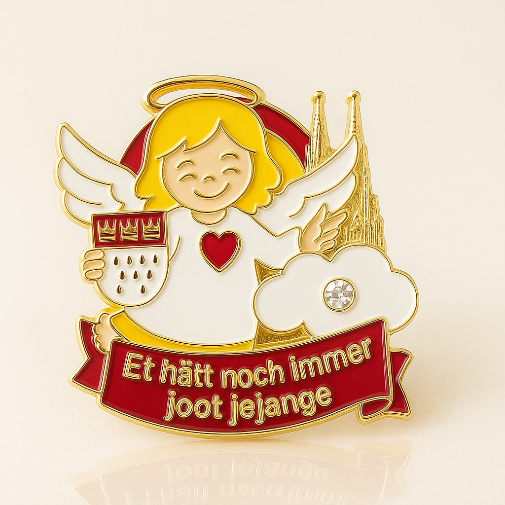 Premium-Pins: „Mädche" & „Schutzengel" (2er-Set)