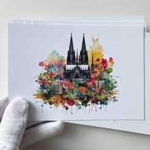 Lade das Bild in den Galerie-Viewer, Köln-Postkarten (5 Stk. / Aquarell)
