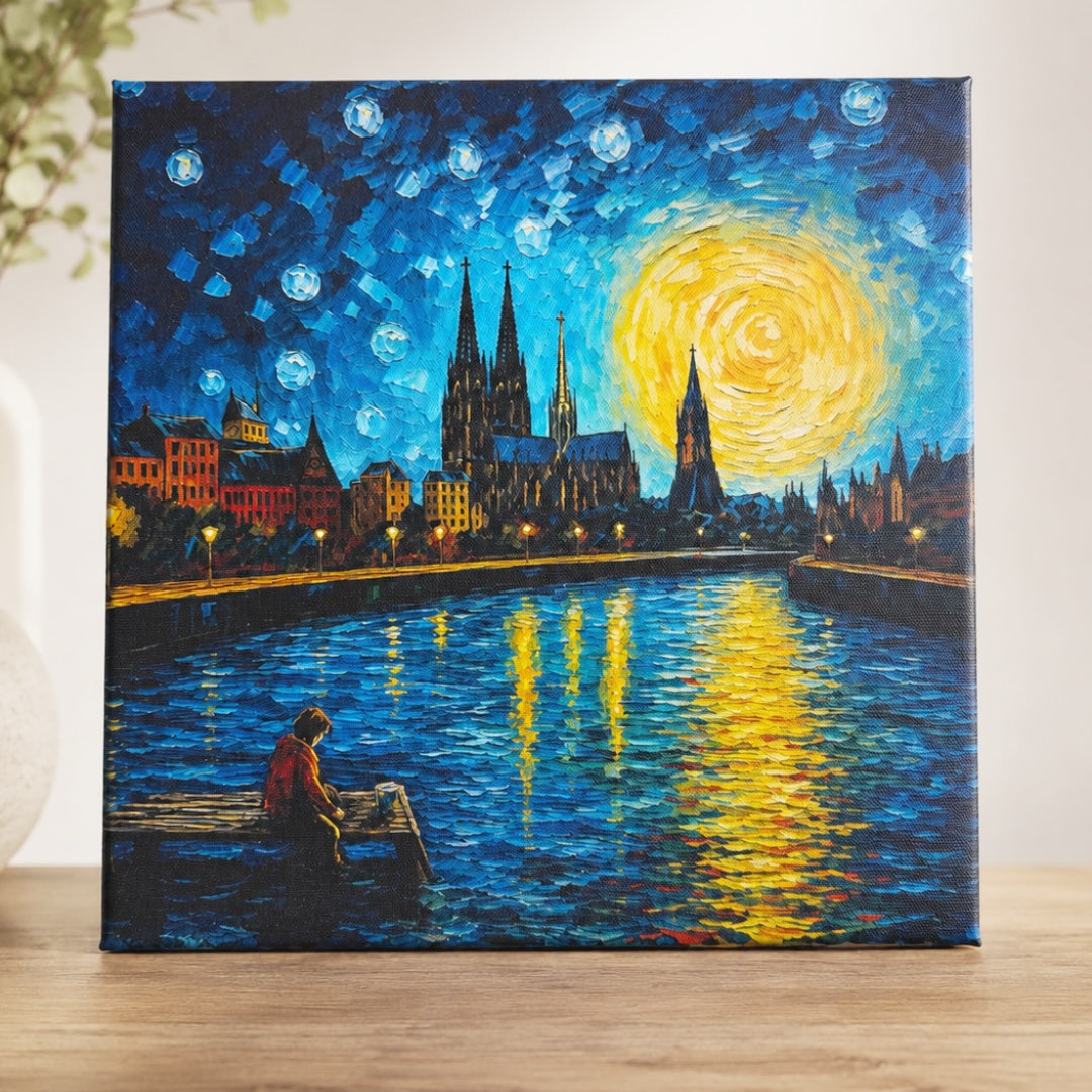 „Monet" & „van Gogh" Leinwandbilder im Keilrahmen