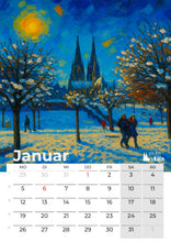 Lade das Bild in den Galerie-Viewer, Kölner Kunst Kalender 2026
