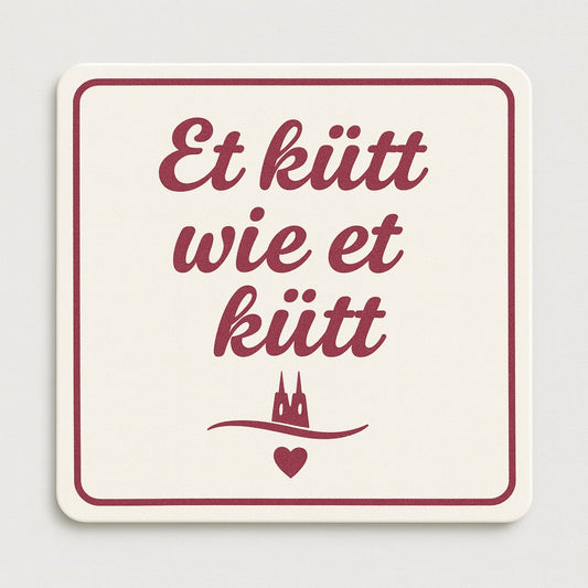 Köln-Magnet „Et kütt wie et kütt"