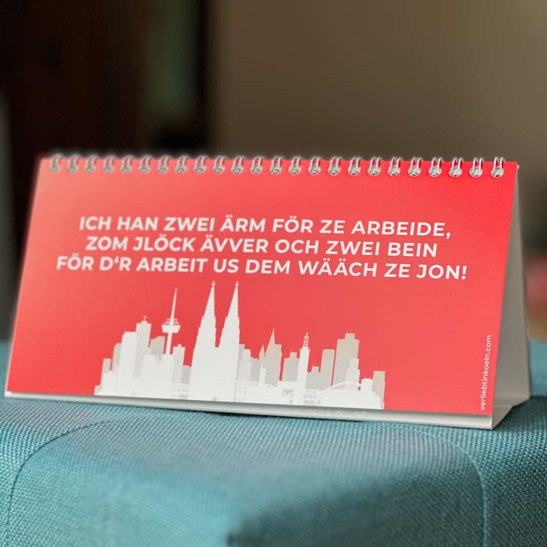 12 kölsche Pausen-Sprüche für den Schreibtisch