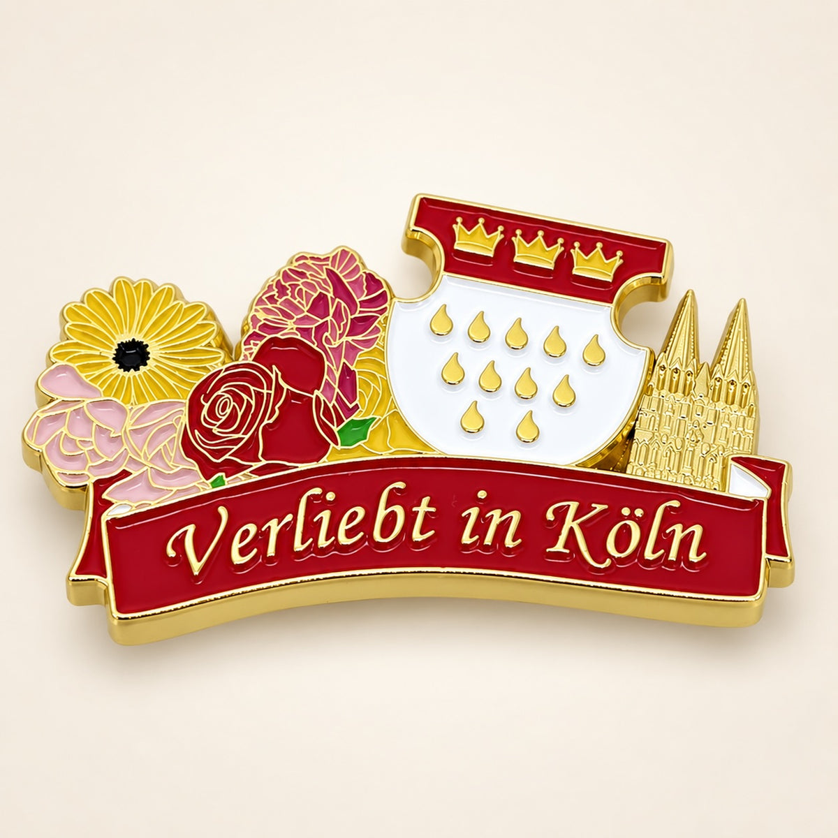 Köln-Pin „Verliebt in Köln“